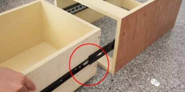木工打造懸空電視柜，抽屜滑軌安裝方法
